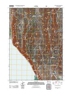 Modoc Point 2011 topographic map preview