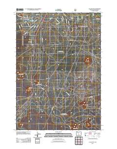 Lava Butte 2011 topographic map thumbnail
