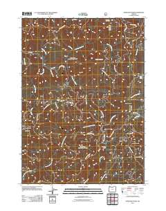 Ophir Mountain 2011 topographic map thumbnail