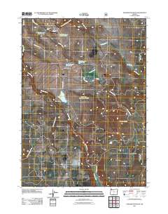 Paradise Mountain 2011 topographic map thumbnail