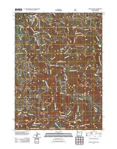 Oregon Caves 2011 topographic map thumbnail