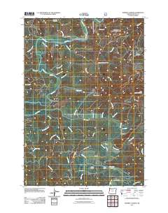 Mowrey Landing 2011 topographic map thumbnail
