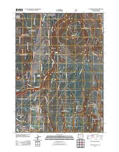 Soloman Butte 2011 topographic map thumbnail