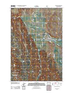 Wallowa 2011 topographic map thumbnail