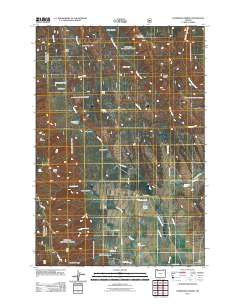 Sanderson Spring 2011 topographic map preview