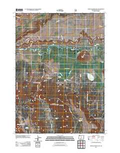 Sprague River East 2011 topographic map thumbnail