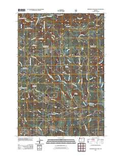 Springer Mountain 2011 topographic map thumbnail