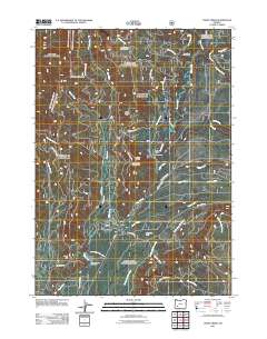 Union Creek 2011 topographic map thumbnail