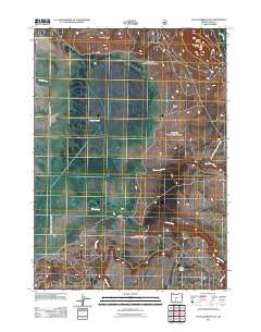 Sycan Marsh East 2011 topographic map thumbnail