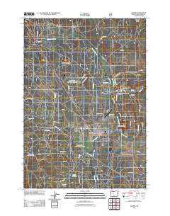 Sisters 2011 topographic map thumbnail