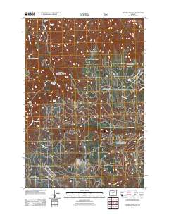 Tamarack Gulch 2011 topographic map thumbnail