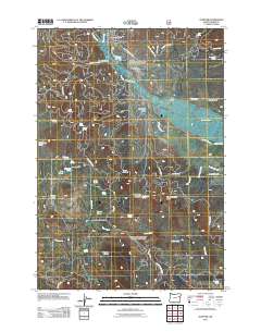Sumpter 2011 topographic map thumbnail