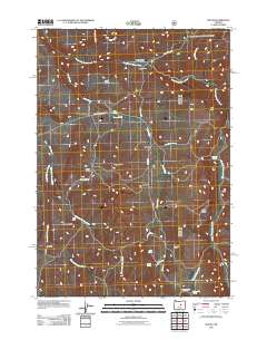 Suplee 2011 topographic map thumbnail