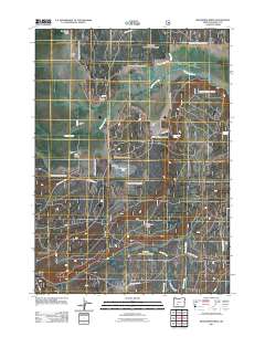 Wildhorse Ridge 2011 topographic map thumbnail