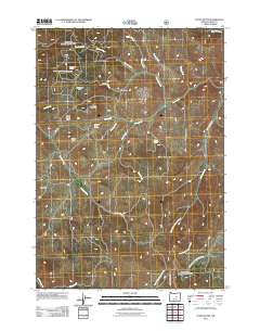 Funny Butte 2011 topographic map thumbnail