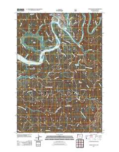 Toledo South 2011 topographic map thumbnail