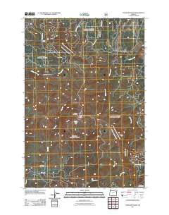 Tower Mountain 2011 topographic map thumbnail