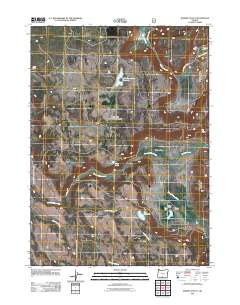 Barnes Valley 2011 topographic map thumbnail