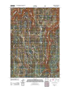 Promise 2011 topographic map thumbnail