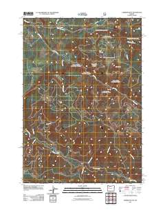 Farmers Butte 2011 topographic map thumbnail