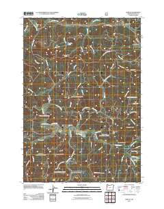 Harlan 2011 topographic map thumbnail