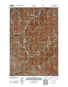 McLain Gulch 2011 topographic map thumbnail