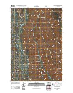 Mount Moriah 2011 topographic map thumbnail