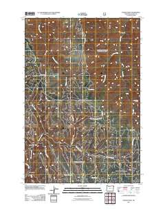 Poison Point 2011 topographic map thumbnail