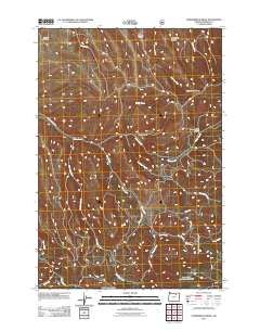 Summerfield Ridge 2011 topographic map thumbnail