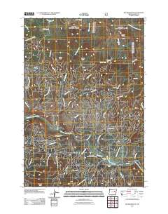 Boulder Butte 2011 topographic map thumbnail