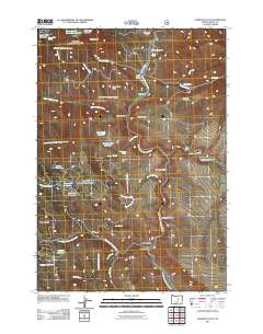 Aldrich Gulch 2011 topographic map thumbnail