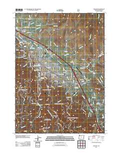 Ashland 2011 topographic map thumbnail