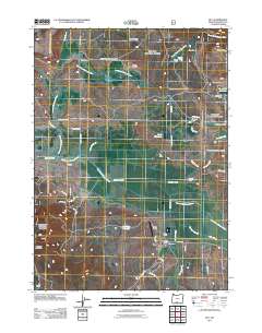 Bly 2011 topographic map thumbnail