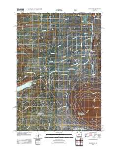 Black Butte 2011 topographic map thumbnail