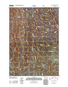 Bulger Ridge 2011 topographic map thumbnail