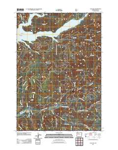 Cascadia 2011 topographic map thumbnail