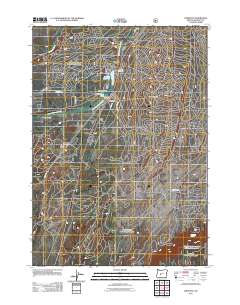 Crescent 2011 topographic map thumbnail