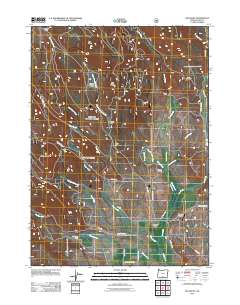 Big Baldy 2011 topographic map thumbnail