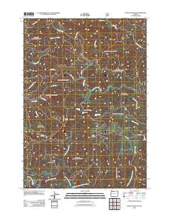 Baldy Mountain 2011 topographic map thumbnail