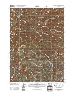 Chilcoot Mountain 2011 topographic map thumbnail