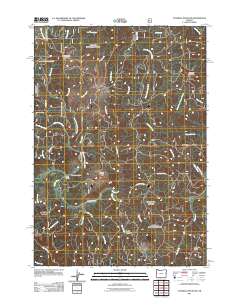 Cannibal Mountain 2011 topographic map thumbnail