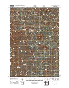 Chimney Peak 2011 topographic map thumbnail