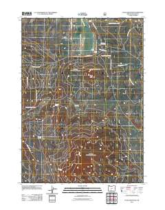 Fuego Mountain 2011 topographic map thumbnail