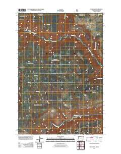 Eden Ridge 2011 topographic map thumbnail