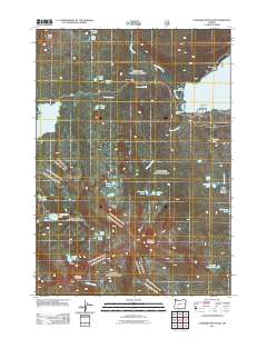 Cowhorn Mountain 2011 topographic map thumbnail