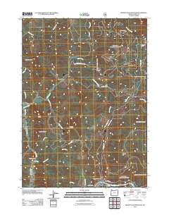 Brushy Bald Mountain 2011 topographic map thumbnail