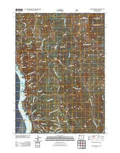 Carpenterville 2011 topographic map thumbnail