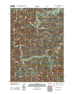 Digger Mountain 2011 topographic map thumbnail
