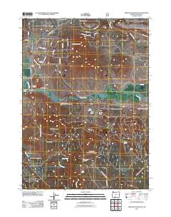 Ferguson Mountain 2011 topographic map thumbnail