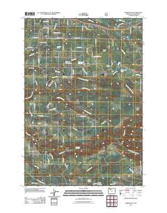 Cherryville 2011 topographic map thumbnail